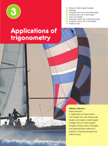 Applications of trigonometry - general