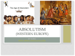 Absolutism (Western Europe)