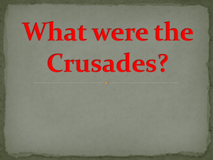 What were the Crusades?
