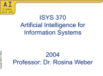Artificial Intelligence Artificial Intelligence is the field of study