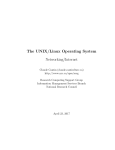 The UNIX/Linux Operating System Networking/Internet