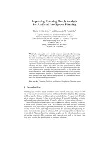 Improving Planning Graph Analysis for Artificial Intelligence Planning