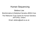 Human Sequencing - Wellcome Trust Centre for Human Genetics