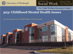 1. Childhood Mental Health Issues: An Introduction for Child Welfare