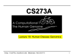 Gill: Human Disease Genomics