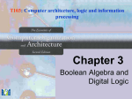 3.2 Boolean Algebra