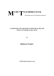 A comparison of the approaches of Schoenberg, Berg