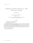 Skeletal System Module 11: The Pectoral Girdle