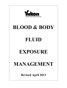 Blood and Body Fluid Exposure Management