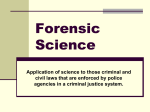 Ch 1 History of Forensics Webnotes