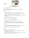 Study Guide for the Preliminaries Unit Test