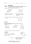 Conditions for Rhombuses, Rectangles, and Squares