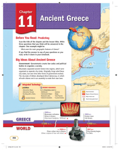 Ancient Greece - 6th Grade Social Studies