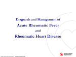 Diagnosis and Management of Rheumatic Heart Disease