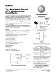 NCP803 Very Low Supply Current 3−Pin Microprocessor Reset
