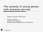 Treatment of adolescents with severe anorexia nervosa