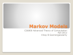 Markov Models - Computer Science