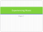 Experiencing Music