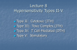 Cytotoxic Hypersensitivity
