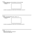 (4 points) A random variable, X, has a Uniform distribution on the