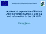 Patient Administration Systems