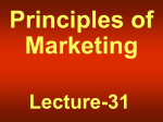 Principles of Marketing