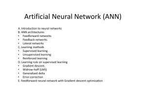 Artificial Neural Network (ANN)