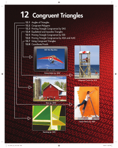 12 Congruent Triangles