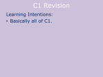 C1 Revision (1)