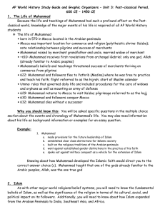 AP World History Study Guide and Graphic Organizers – Unit 3: Post