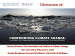 Confronting Climate Change: The Sigma Xi/UN Foundation Report