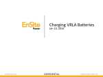 Charging VRLA Batteries