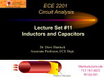 Inductors and Capacitors