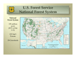 US Forest Service National Forest System