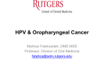 Oropharyngeal Cancer and HPV: What`s the Latest?