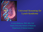 Emory University - Lynch Syndrome Screening Network