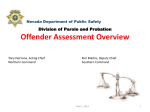 Parole and Probation-Offender Assessment Overview