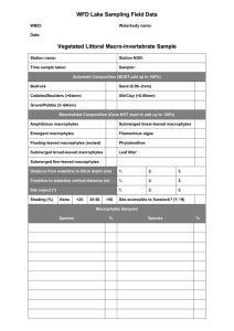 Water Framework Directive Sampling