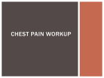 Chest pain workup