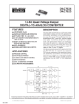 12-Bit Quad Voltage Output Digital-to