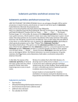 Subatomic particles worksheet answer key