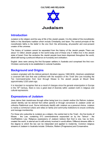 Judaism - Territory Families - Northern Territory Government