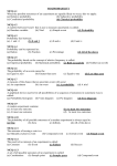MCQPROBABILITY MCQ 6.1 When the possible outcomes of an
