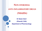 Non-steroidal anti-inflammatory drugs