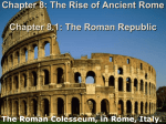 The Roman Republic - Biloxi Public Schools