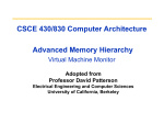 Memory - UNL CSE