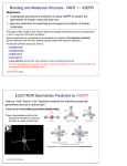 Bonding and Molecular Structure - PART 1
