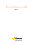 Enterprise Data Warehousing on AWS