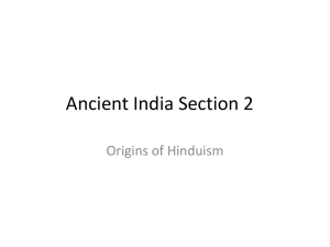 Ancient India Section 2 - Elmwood Park Public Schools