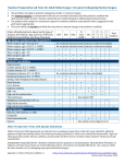 Routine Preoperative Lab Tests for Adult patients (age ≥ 16 years